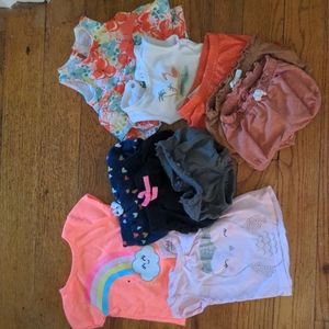 3 month shorts and shirts bundle